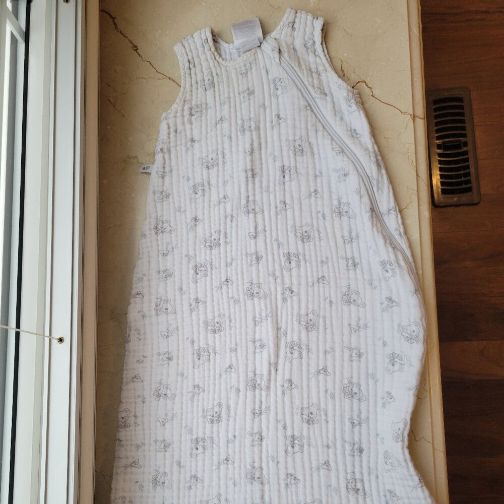 Perlimpinpin 100% Cotton Sleep Sack - 0.7 TOG (Koala print)